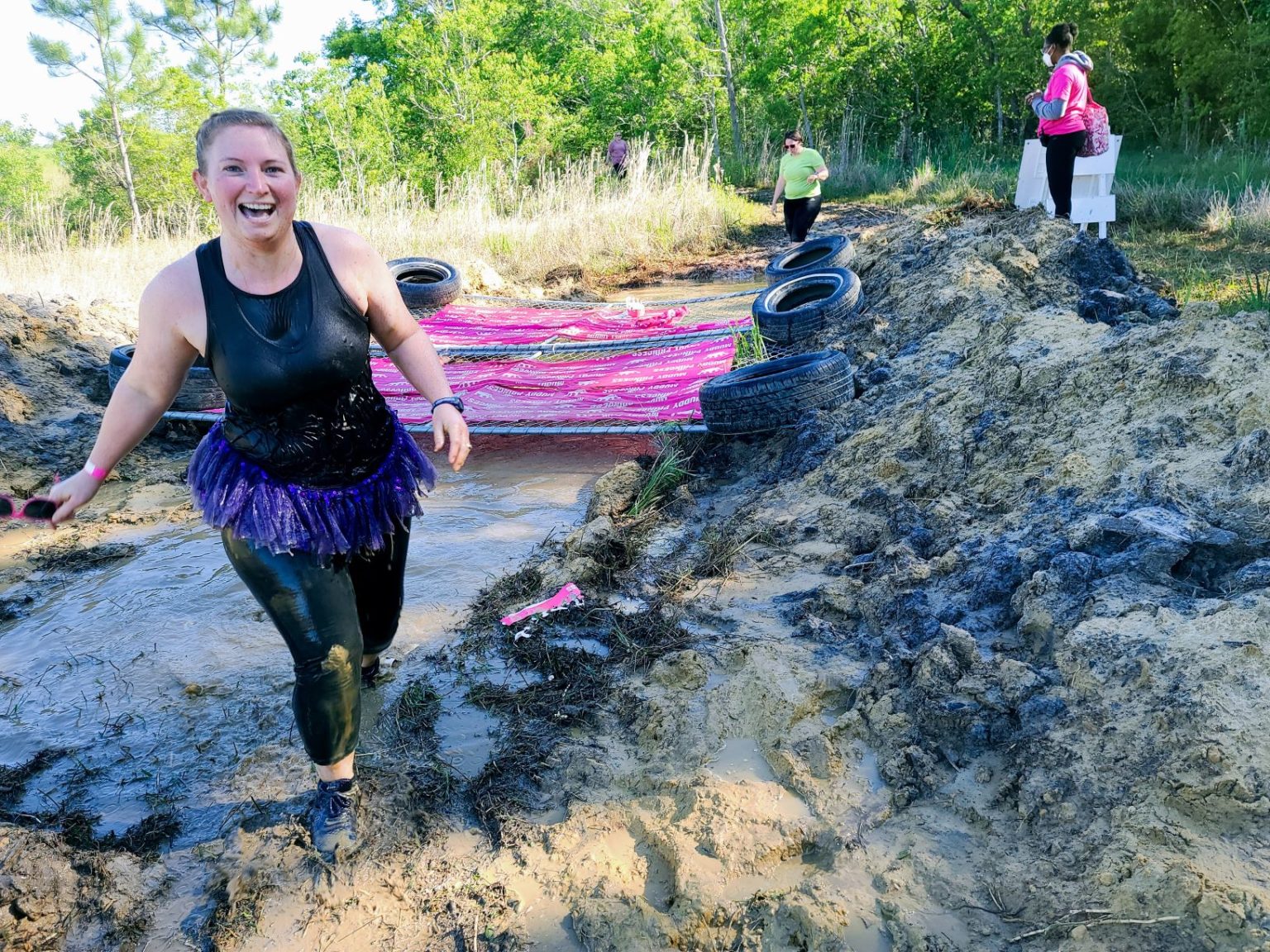 Muddy Princess 5K racers finish messy miles for breast cancer awareness