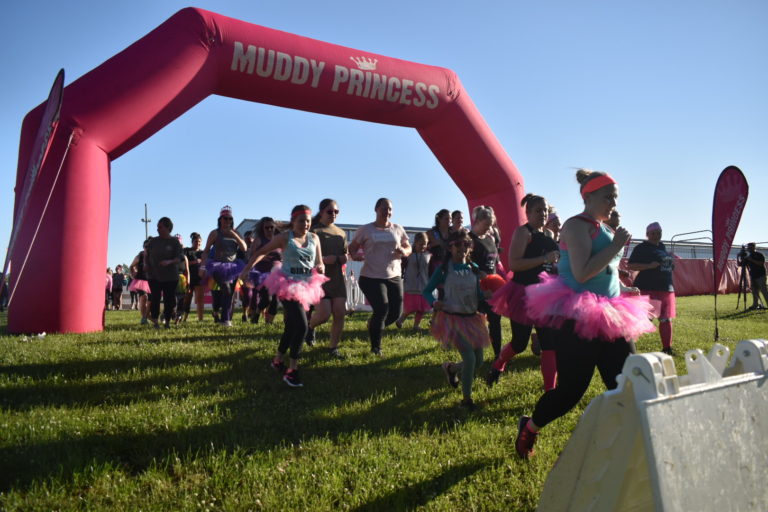 Muddy Princess 5K racers finish messy miles for breast cancer awareness