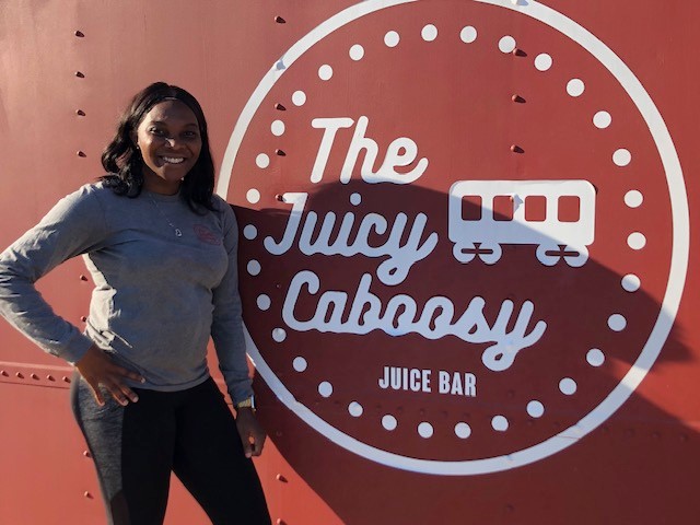 The Juicy Caboosy serves up fresh, healthy options and waterfront seating to patrons